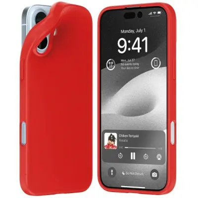 OVITEK MEHAK OVITEK MERCURY ZA IPHONE 16 PLUS 6,7 INČ RDEČ
