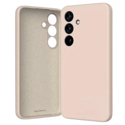 SILIKONSKI OVITEK MERCURY ZA SAMSUNG GALAXY S24 S921 ROZA IN PESEK