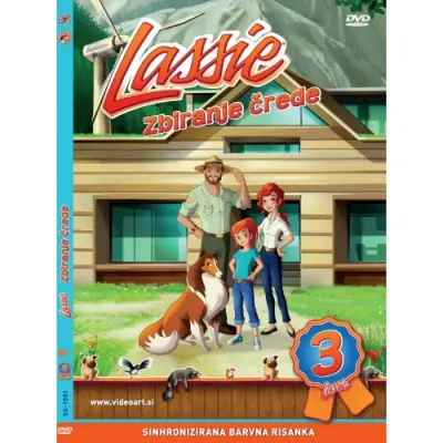 KOMPLET LASSIE - 3DVD SINH.