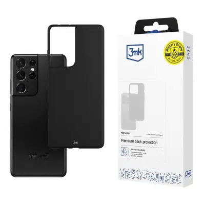 SAMSUNG GALAXY S21 ULTRA 5G - 3MK MATT CASE BLACK