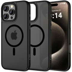TECH-PROTECT MAGMAT ZA MAGSAFE OVITEK IPHONE 16 PRO MAT ČRN OVITEK