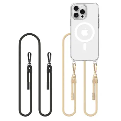 OVITEK TECH-PROTECT FLEXAIR ZA MAGSAFE IPHONE 16 PRO BLACK & TAUPE