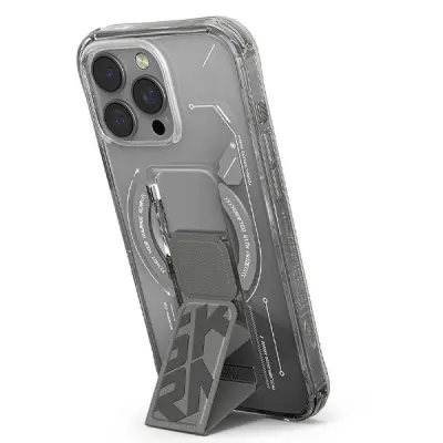 SKINARMA HELIO MAGNETNI OVITEK ZA IPHONE 16 PRO MAX 6.9'' Z GRIP STOJALOM