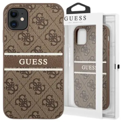 GUESS HARDCASE OVITEK ZA IPHONE 11 / XR 6.1 RJAV 4G ČRT