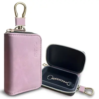 ETUI FARADAY TECH-PROTECT KLR300 POUCH ZA RFID KLJUČE BABY PINK