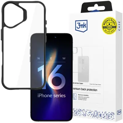 OVITEK 3MK SATIN ARMOUR ZA APPLE IPHONE 16 ZAŠČITA