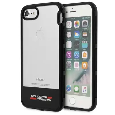 OVITEK FERRARI HARDCASE OVITEK ZA IPHONE 7/8 SE 2020/2022 ČRN
