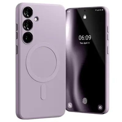 POLSILIKONSKI OVITEK MERCURY ZA MAGSAFE ZA SAMSUNG S24 S921 LILAC