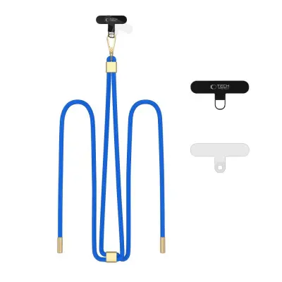 TECH-PROTECT C2S VRVNI TRAK ZA ČEZ TELO ZA TORBICO COBALT BLUE GOLD
