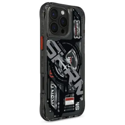 OVITEK SKINARMA EKKHO ZA IPHONE 16 PRO 6,3 INČNI MAGNETNI ČRN