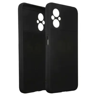 SILIKONSKI OVITEK BELINE ZA OVITEK XIAOMI POCO M5 ČRN OVITEK