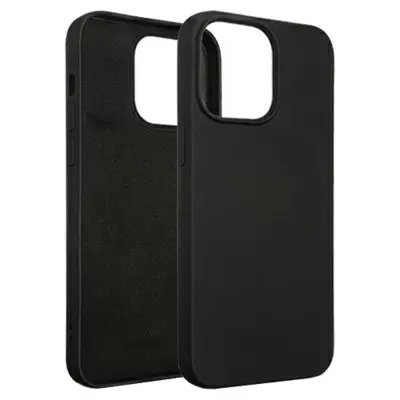 SILIKONSKI OVITEK BELINE ZA IPHONE 15 PRO MAX 6.7 ČRN