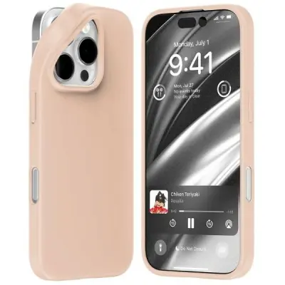 MEHAK OVITEK MERCURY ZA IPHONE 16 PRO 6.3'' ROZA IN PESEK