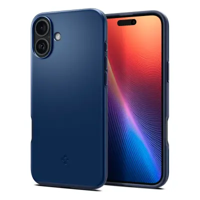 SPIGEN TANEK FIT OVITEK ZA IPHONE 16 MAGSAFE NAVY BLUE COVER CASE