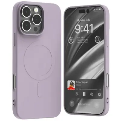 POLSILIKONSKI OVITEK MERCURY ZA MAGSAFE ZA IPHONE 16 PRO MAX 6.9'' LILA