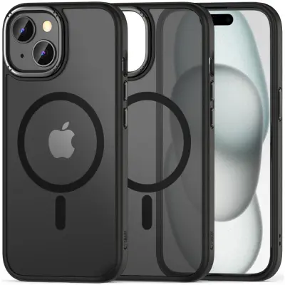 TECH-PROTECT MAGMAT 2 ZA MAGSAFE OVITEK IPHONE 15 MAT ČRN OVITEK
