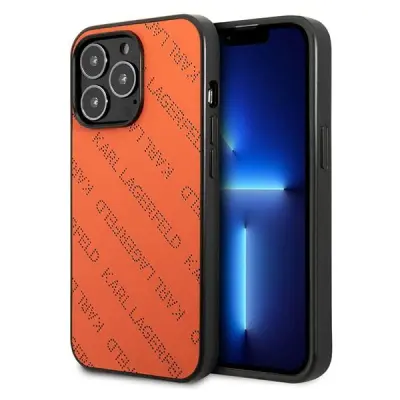 ETUI KARL LAGERFELD HARDCASE ZA IPHONE 13 PRO 6.1 ORANŽEN