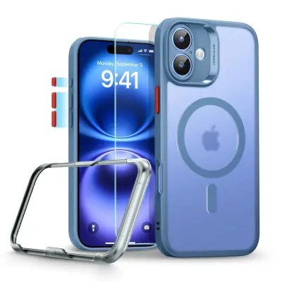 ESR CLASSIC PRO SET HALOLOCK ZA MAGSAFE ZA IPHONE 16 FROSTED BLUE