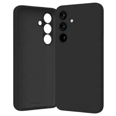 SILIKONSKI OVITEK MERCURY ZA SAMSUNG GALAXY S24 S921 OVITEK ČRN