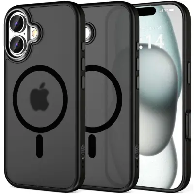 TECH-PROTECT MAGEDGE ZA MAGSAFE OVITEK IPHONE 16 MAT ČRNA/GUNMETAL