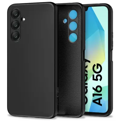 OVITEK TECH-PROTECT ICON CASE ZA SAMSUNG GALAXY A16 4G 5G ČRN