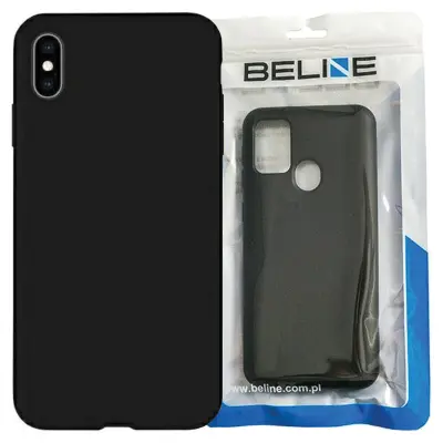 SILIKONSKI OVITEK BELINE ZA XIAOMI REDMI NOTE 9 ČRN