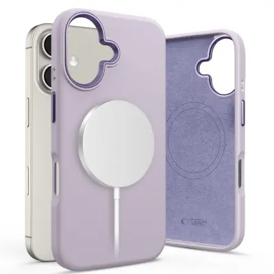 TECH-PROTECT SILIKONSKI OVITEK PURE ZA MAGSAFE ZA IPHONE 16 MAUVE OVITEK