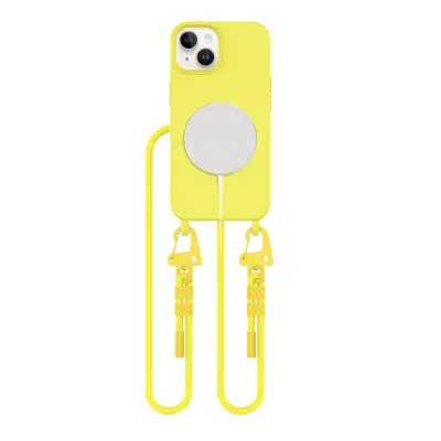 OVITEK TECH-PROTECT MAGNECKLACE MAGSAFE ZA IPHONE 15 KANARČEK RUMEN