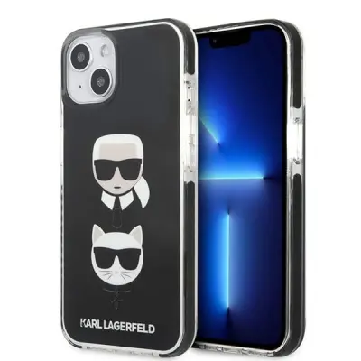 OVITEK KARL LAGERFELD ZA IPHONE 13 MINI 5.4 ČRN KARL&CHOUPETTE