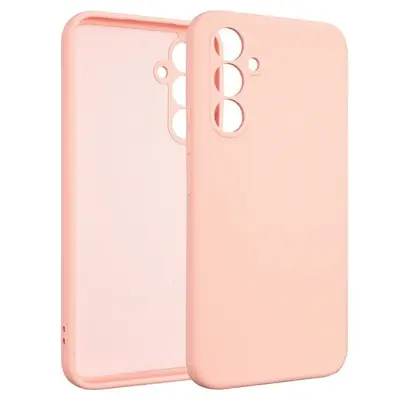 SILIKONSKI OVITEK BELINE ZA SAMSUNG A34 5G A346 ROZA-ZLAT