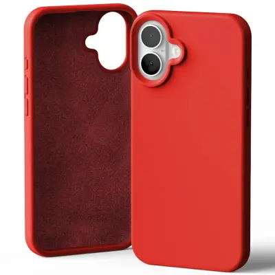 SILIKONSKI OVITEK MERCURY ZA IPHONE 16 PLUS 6.7'' RDEČ