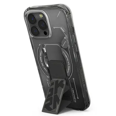 SKINARMA OVITEK HELIO IPHONE 16 PRO MAX 6.9'' MAGNETNA POLNILNA OVITEK ČRNA