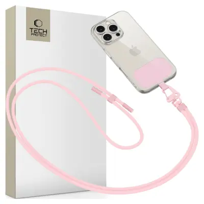 TECH-PROTECT C5S ROPE TRAK ZA ČEZ TELO BABY ROZA TRAK ZA TELEFON