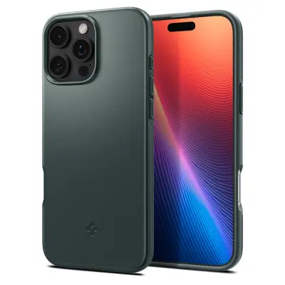 SPIGEN THIN FIT MAG OVITEK ZA IPHONE 16 PRO ZA MAGSAFE ABYSS GREEN