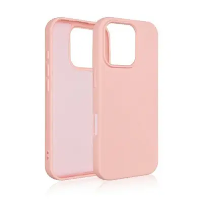 SILIKONSKI OVITEK BELINE ZA IPHONE 16 PRO 6.3 INCH ROZA-ZLAT