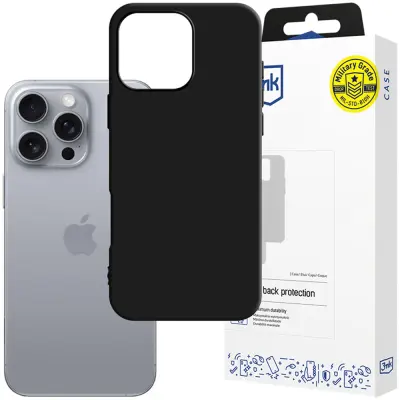 3MK MATT OVITEK ZA APPLE IPHONE 16 PRO OVITEK ZAŠČITNI OVITEK