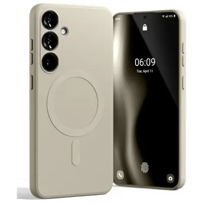 POLSILIKONSKI OVITEK MERCURY ZA MAGSAFE ZA SAMSUNG GALAXY S24 FE STONE