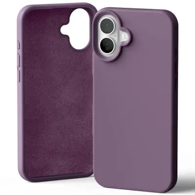 SILIKONSKI OVITEK MERCURY ZA IPHONE 16 PLUS 6.7'' VIJOLIČEN