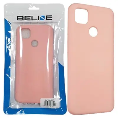 SILIKONSKI OVITEK BELINE ZA XIAOMI REDMI 9C ROZA IN ZLAT