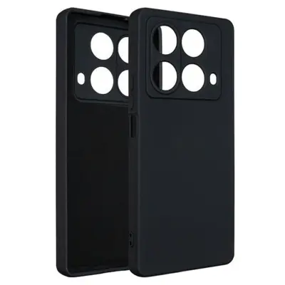 SILIKONSKI OVITEK BELINE ZA INFINIX NOTE 40 ČRN/OVITEK ČRNA