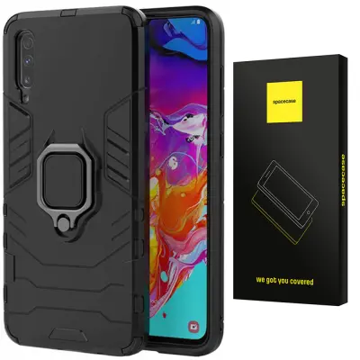 SPACECASE OVITEK OVITEK ZA SAMSUNG GALAXY A50 BLACK SC X-RING