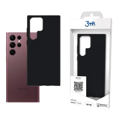 3MK OVITEK MATT ZA SAMSUNG GALAXY S22 ULTRA 5G ČRN
