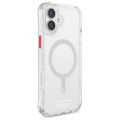 SKINARMA OVITEK SAIDO IPHONE 16 PLUS 6.7” OVITEK MAGNETNO POLNILO CLEAR
