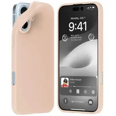 OVITEK MEHAK OVITEK MERCURY ZA IPHONE 16 PLUS 6.7 ROZA