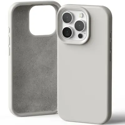 SILIKONSKI OVITEK MERCURY OVITEK ZA IPHONE 16 PRO 6.3'' STONE
