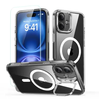 OVITEK ESR CLASSIC HYBRID KICKSTAND ZA IPHONE 16 PLUS ZA MAGSAFE PROZOREN