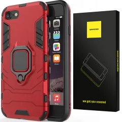 OVITEK SPACECASE X-RING ZA IPHONE 7 8 SE 2020 OVITEK RDEČ
