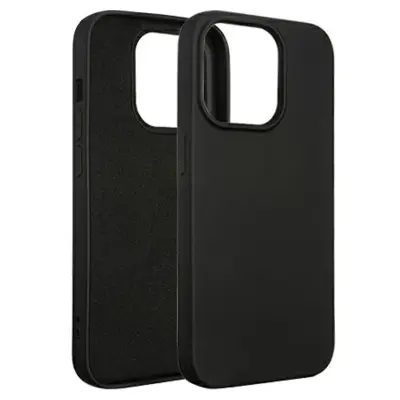 SILIKONSKI OVITEK BELINE ZA IPHONE 15 PRO 6.1 ČRNO ČRN