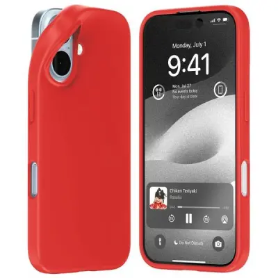 OVITEK MEHAK OVITEK MERCURY ZA IPHONE 16 6,1 INČ RDEČ
