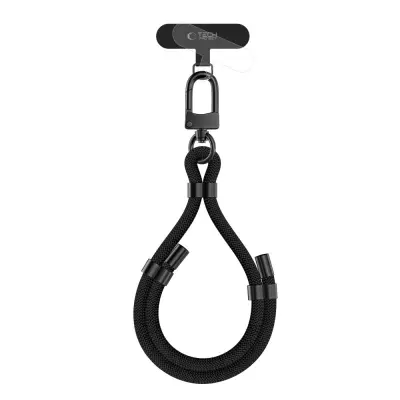 TECH-PROTECT C4S ROPE WIST STRAP BLACK/BLACK HAND, STRAP, DODATEK